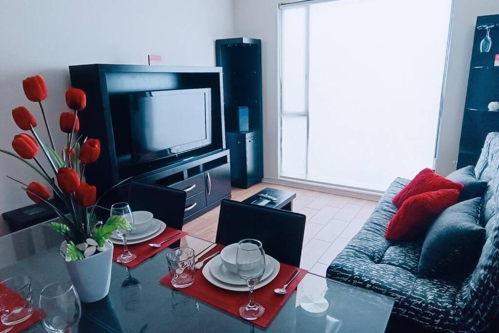 Secure, Central And Quiet Apartment Work Or Travel 멕시코 시 외부 사진